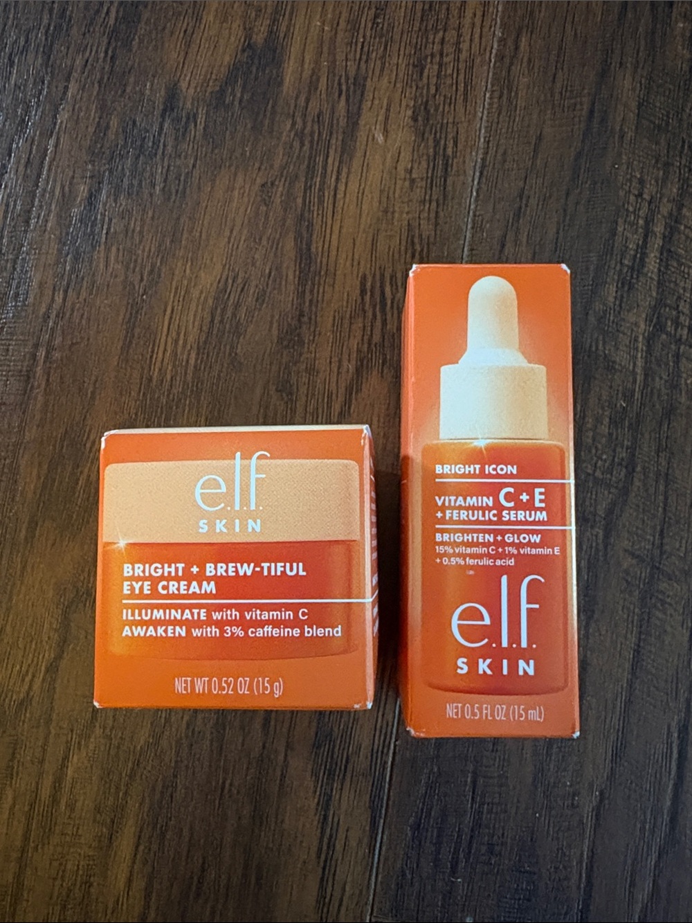 Elf Vitamin C Skincare - Serum and Cream